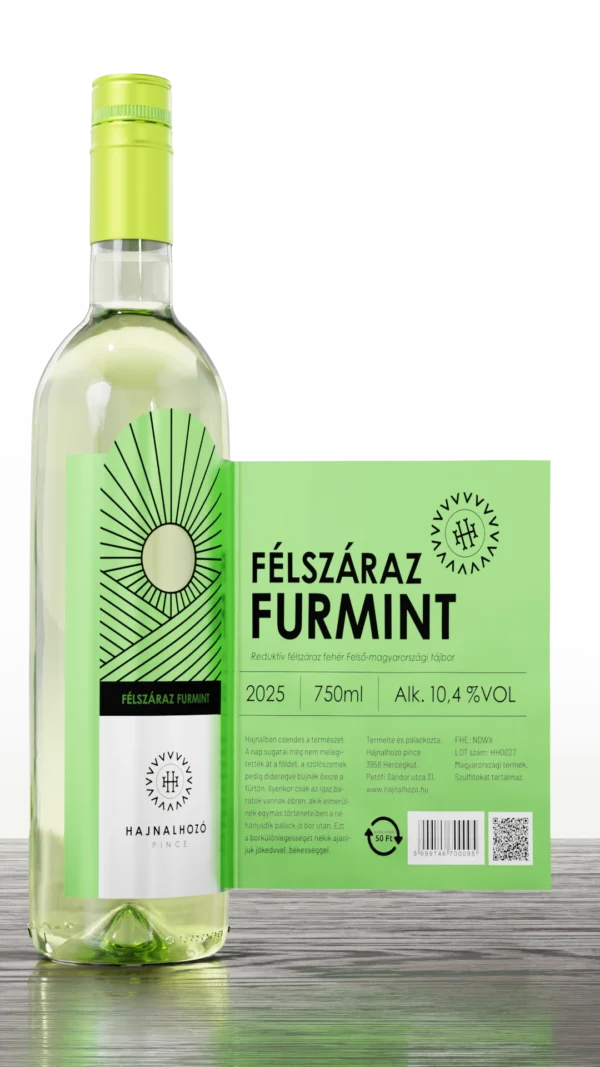0.75l_HH0027_RSZF25-felszaraz_furmint_reduktiv_2025-render2 Reduktív félszáraz Furmint 2025